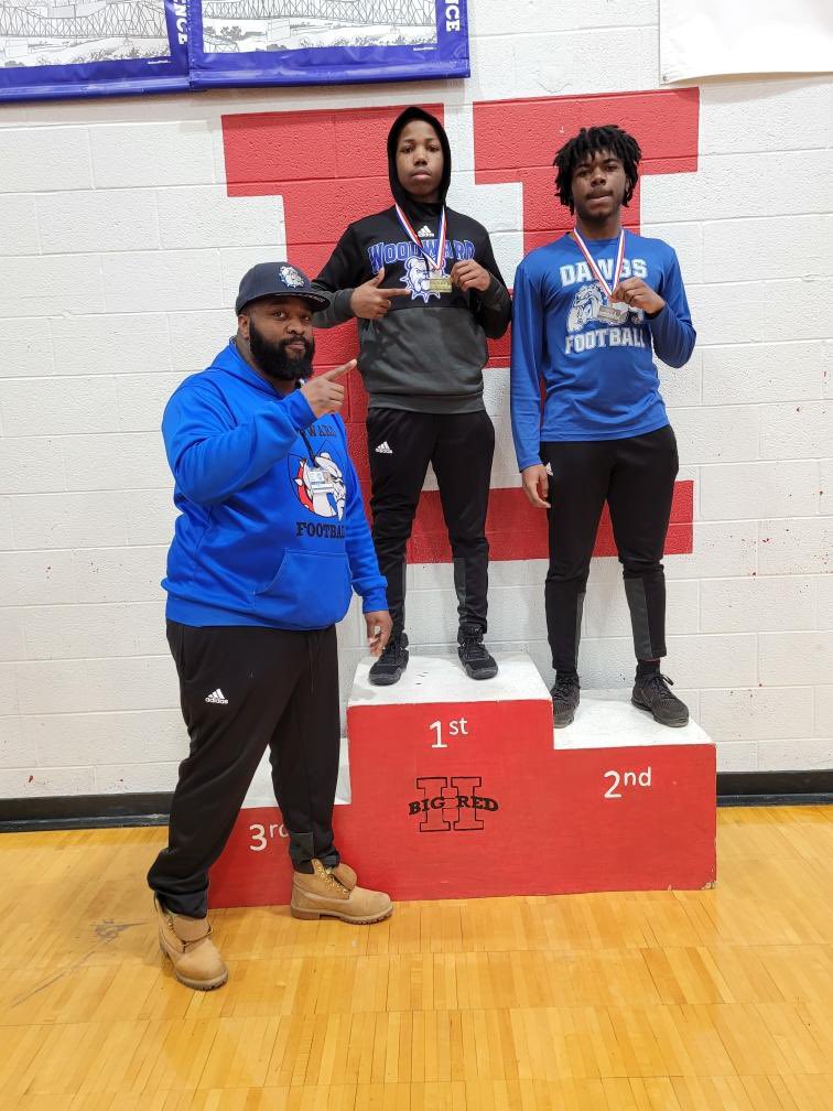 NateHambrick25's tweet photo. Only 2 Of Us Representing Woodward At The Conference Tournament. Placed 1st and 2nd. Came In At 5th As A Team❗️Great Win/Pin @NicklesMicah https://t.co/Rkf2PLrT2X