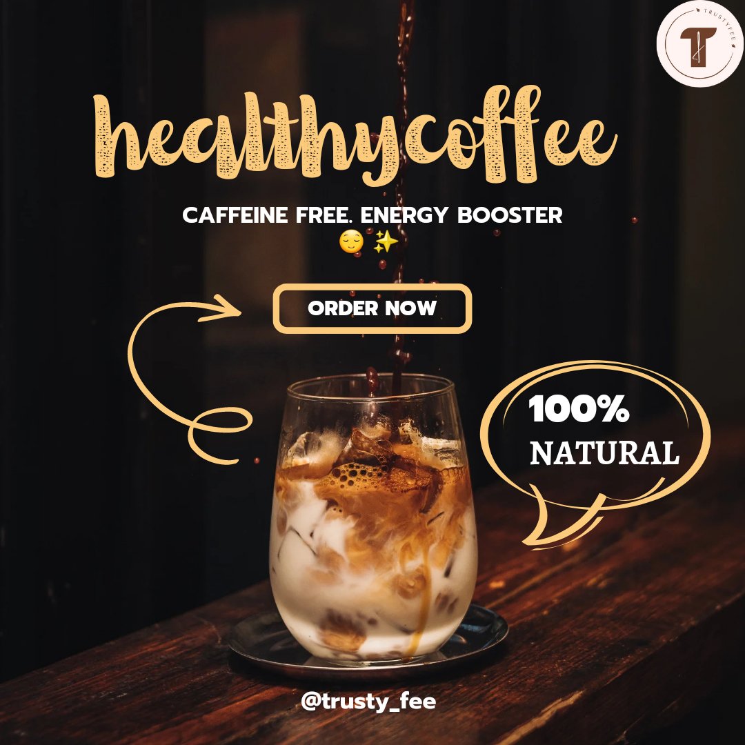 ayushsingh1704's tweet photo. Healthy coffee βοΈ
Caffeine free Energy booster π
Be happy be healthy π
Buy now and enjoy datesip π
@trustyfee
#startupindia #datesip #Coffee #datesip #trusty_fee #BBTitansXJameson #BBTaitans # https://t.co/wofIKlGbDr