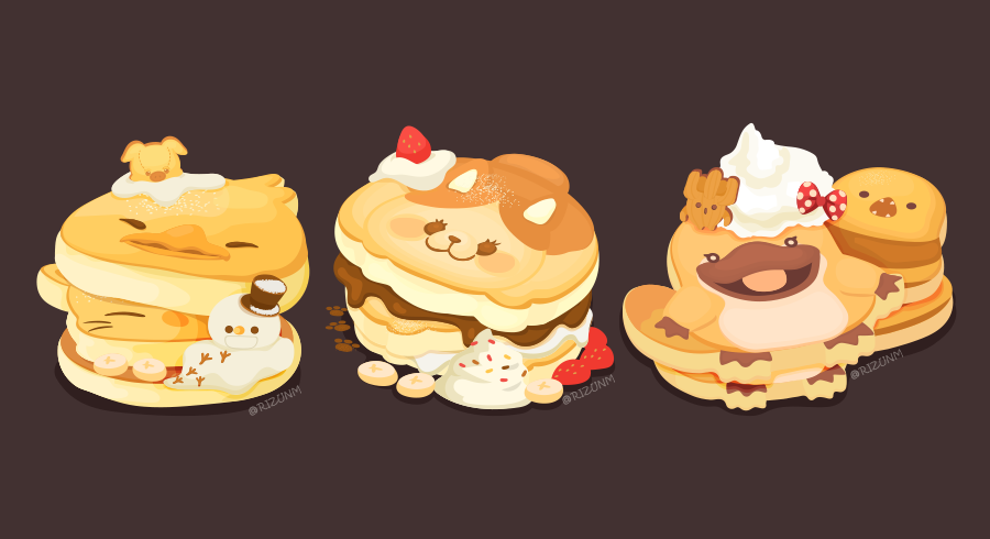 rizuNM's tweet photo. 🥞 https://t.co/18axdBbijL