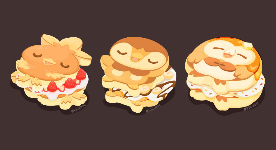 rizuNM's tweet photo. 🥞 https://t.co/18axdBbijL