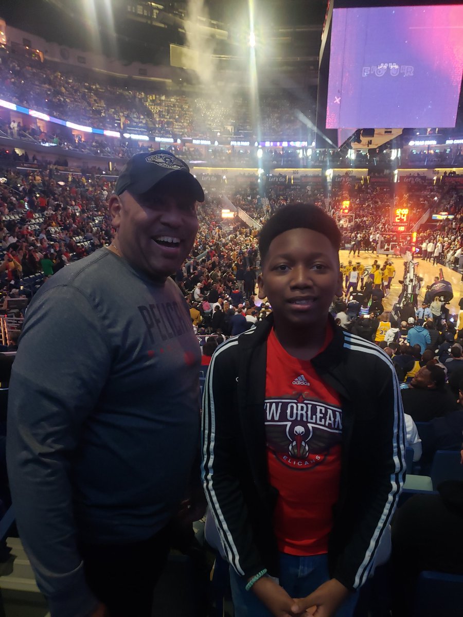 ainworth's tweet photo. #Pelicansgameday https://t.co/30Xscp65sh