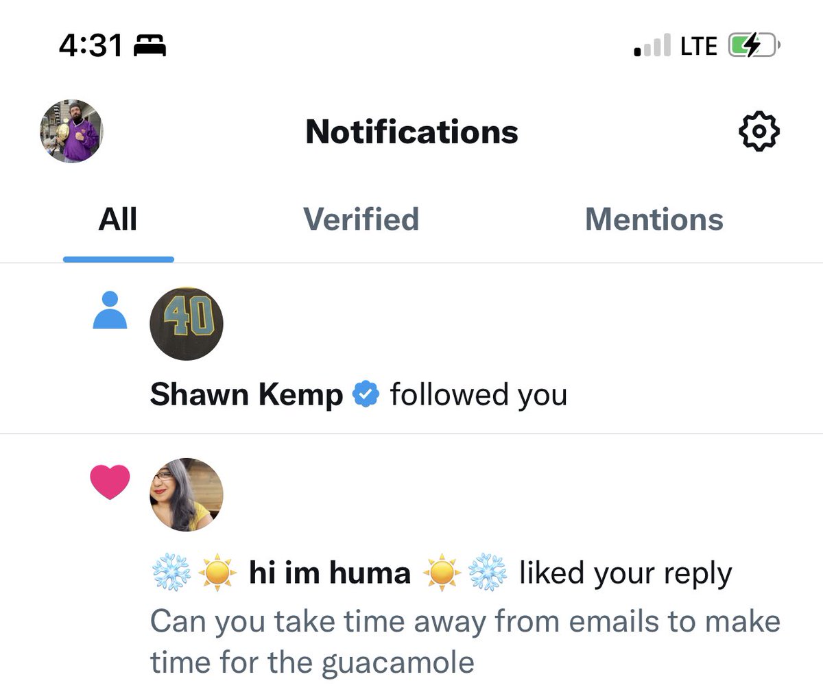 Twitter isn’t all bad, The Reign Man himself blessed me with his presence <a href="/sk40_reignman/">Shawn Kemp</a>