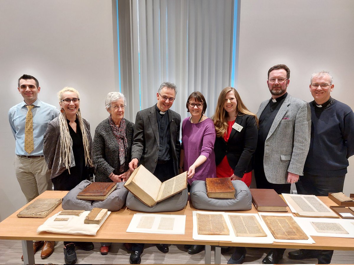 emmacayley's tweet image. Incredible day @LULGalleries #fragmentology study day with @riponcathedral @RiponDean @nkivilcimyavuz @LCostantini89 @alicefoxartist @leedslibraries Thanks for coming and looking forward to the next joint project!