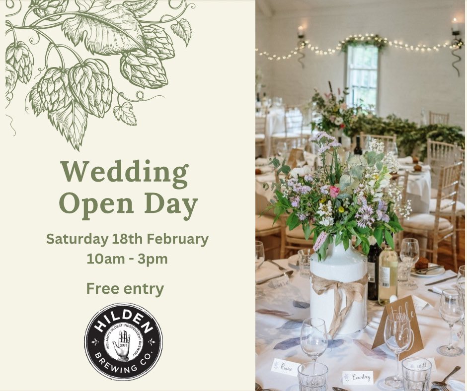 Any newly weds looking for a fabulous quirky brewery wedding? Come and see us on Sunday 12th February at the Quirky Wedding Fair or on Saturday 18th February at the Brewery. Come and meet some of our favourite wedding suppliers! #hildenbrewery #weddings #quirkyweddings #engaged