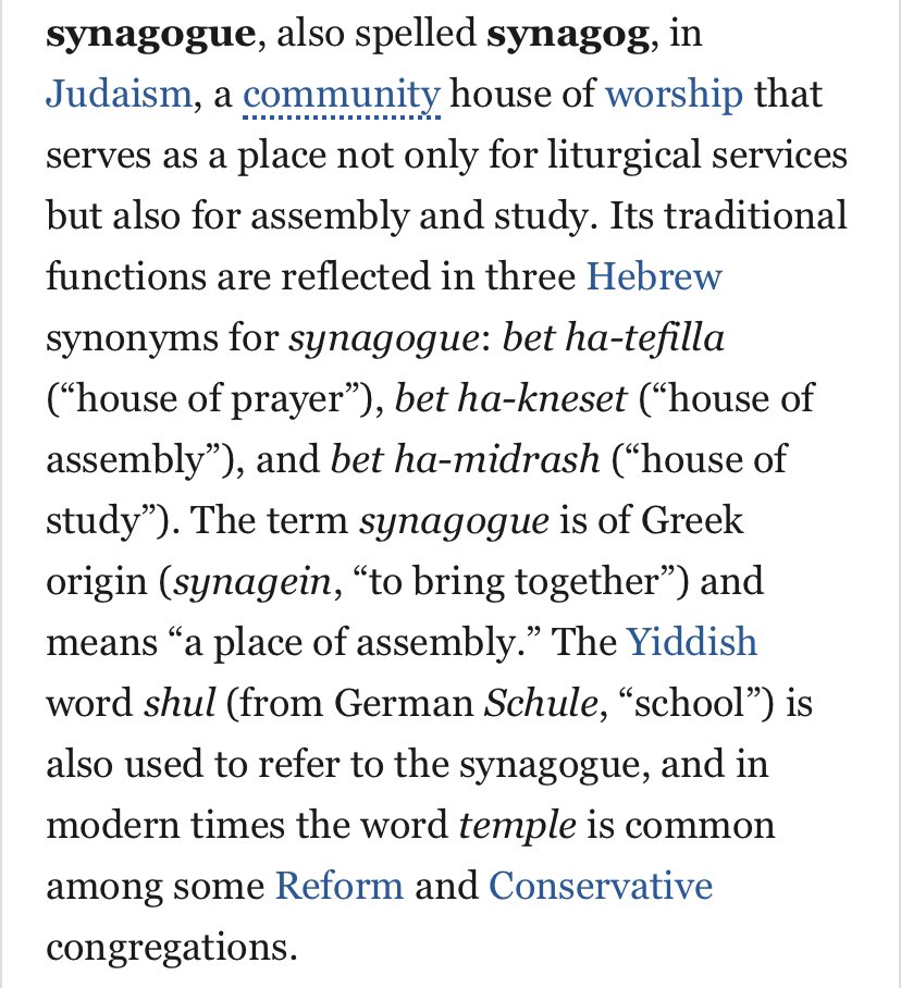 MyrkoSaint's tweet image. The oldest dated evidence of a synagogue is from the 👉🏽3rd century BCE,👈🏽 but synagogues doubtless have an older history. Some scholars think that the destruction of Solomon’s Temple in 586 BCE gave rise to synagogues

 A Preconceived notion is a stumbling block #sourceup
