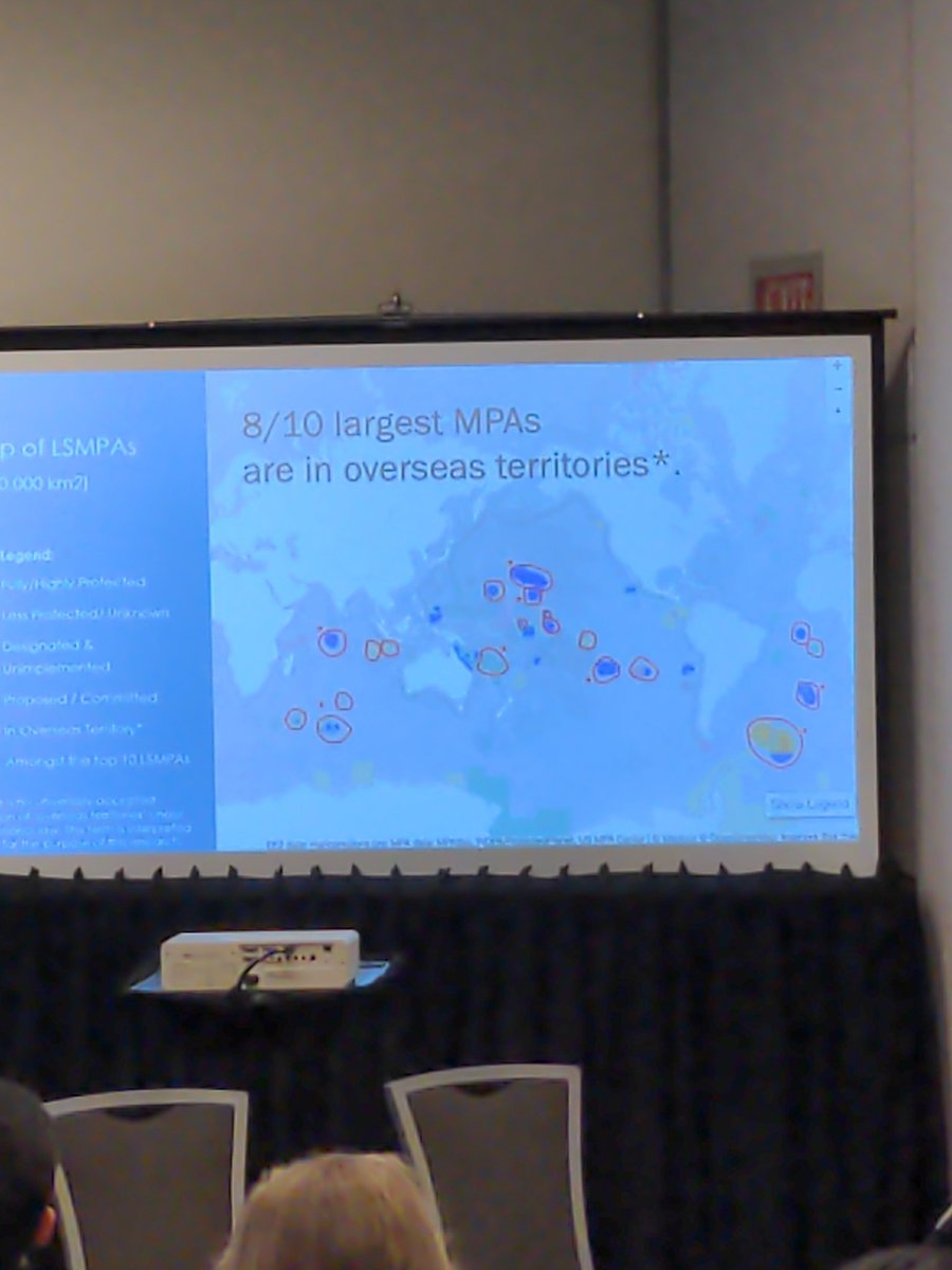 jah_waiian's tweet photo. @Constance_ellie gives insight on #BlueColonialism in overseas territories.
Takeaway: colonial powers offloading political challenges onto the shoulders of residents (very often Indigenous People).
Very exciting and needed research frontier!
#IMPAC5 https://t.co/do5lMC7dcV