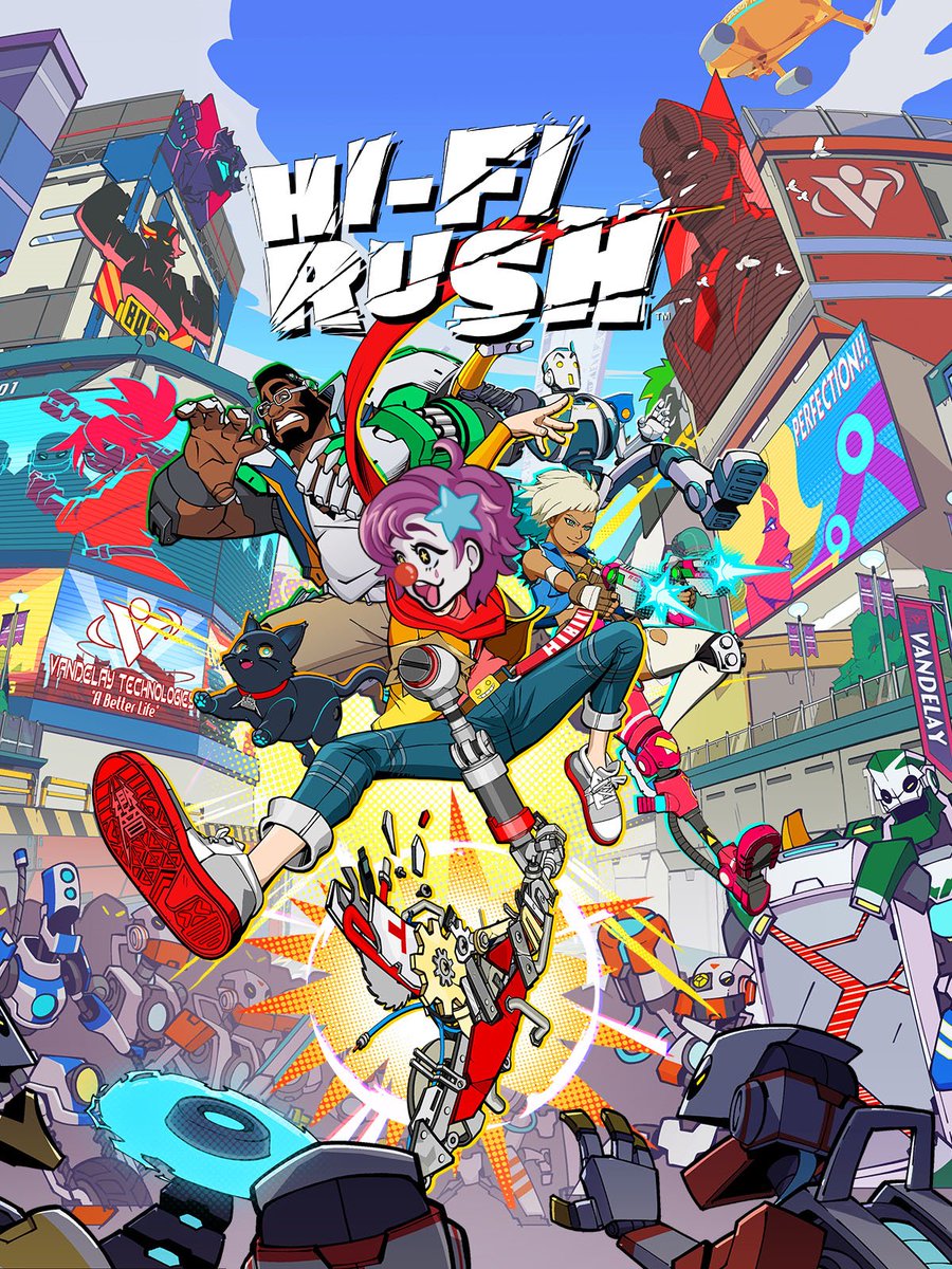 PepperPierrot's tweet photo. Oh lord I have no rhythm but I'm a sucker for style- Clowning about in Hi-Fi Rush at 6pm PST! 
https://t.co/y79538gHGo
#Vtuber #VtubersEN #clowngirl  #TwitchAffliate https://t.co/lx10VJx8fl