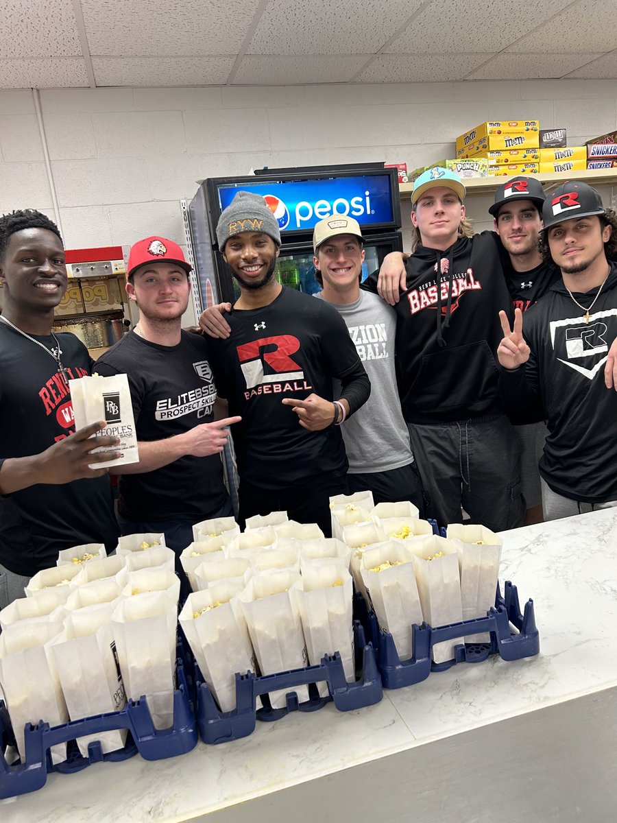 12 BBall games in less than 24 hours ✅. 13,883 bags of popcorn and counting…..  #teamwork. #winners. #almostdone. #stayhumble