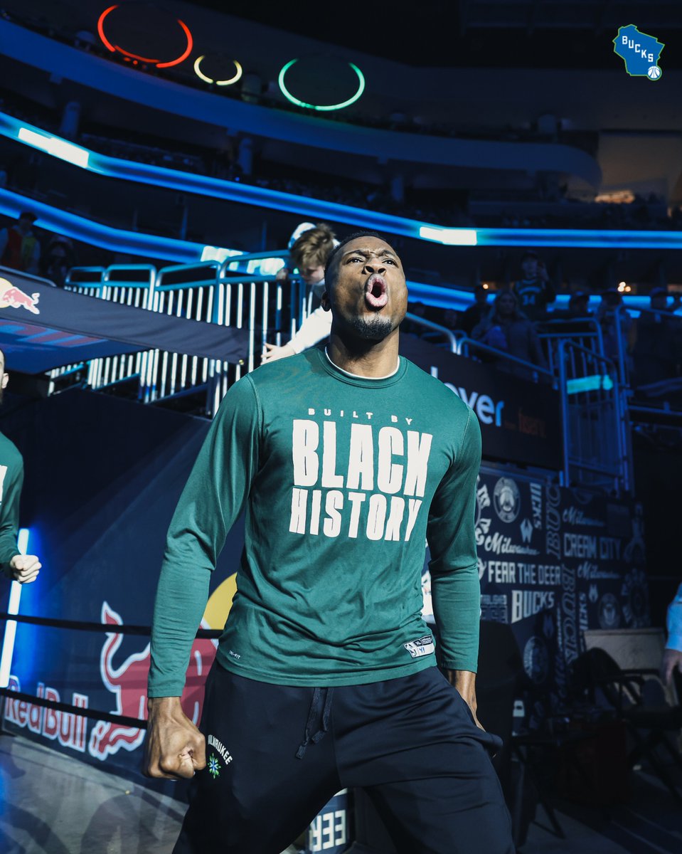 Milwaukee Bucks on X: Built by Black History. #FearTheDeer