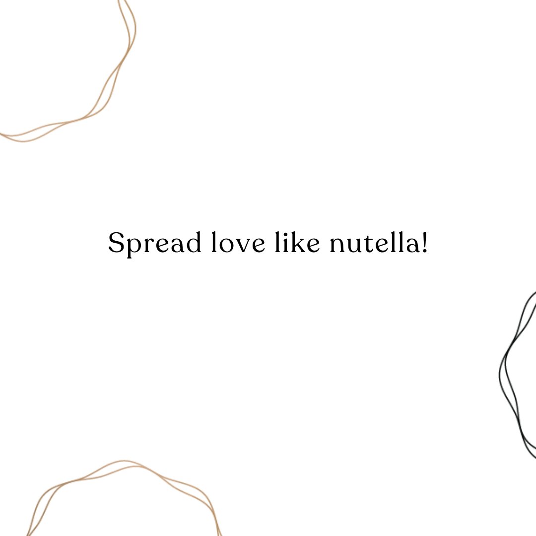 spavianaples's tweet photo. I don't know about you but if love flowed like my love for Nutella, it would be abundant! #healthyroutines #healyourself #wellnesscoach #fitmoms #fitmomlife #strongmoms https://t.co/TkIsJOjHyf