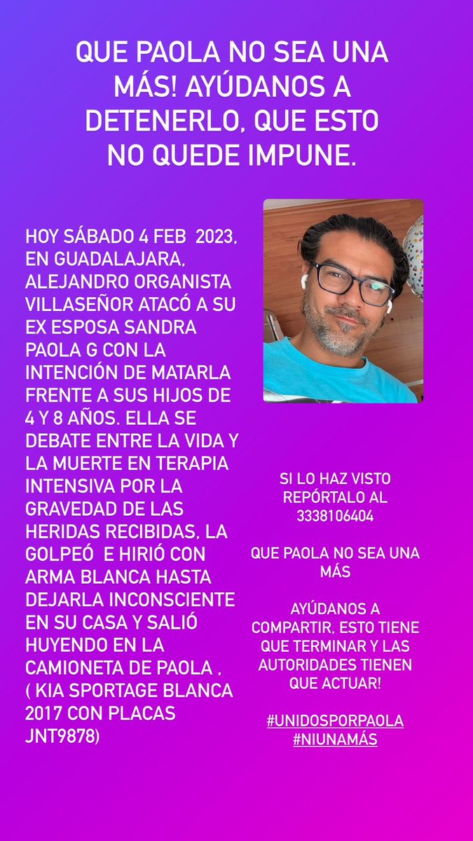 BeckyReynoso's tweet image. niunamas   Se busca a este hombre que atacó a su ex esposa y hoy se debate entre la vida y la muerte
