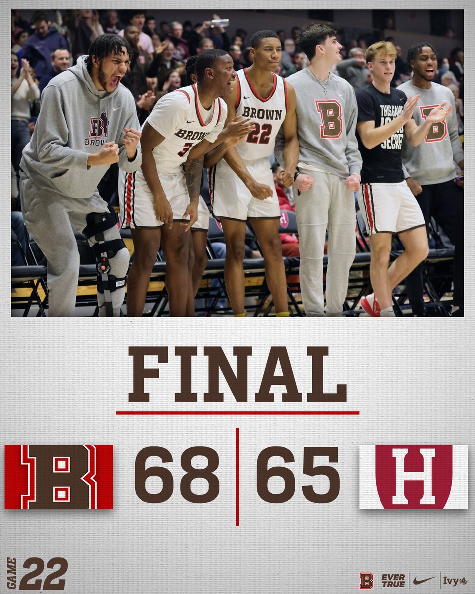 BrownU_MBB's tweet image. What a week for the Brown Bears ‼️

#EverTrue