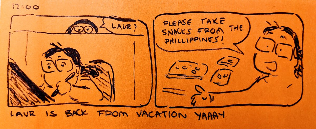 Sorry my day is just a series of sitting at my desk and talking to various people 