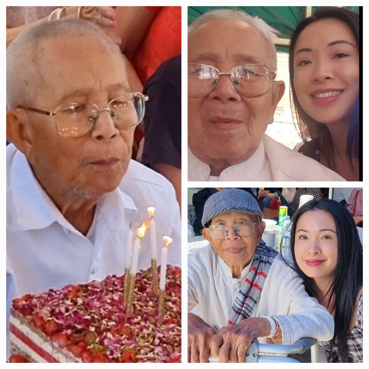 Happy 109th birthday to a truly amazing grandfather. You've always lifted my spirits and believed I can achieve my dreams. May you life your life to fullest and in good health 🥳🎁🎂🎊. I Love you grandpa ❤️.