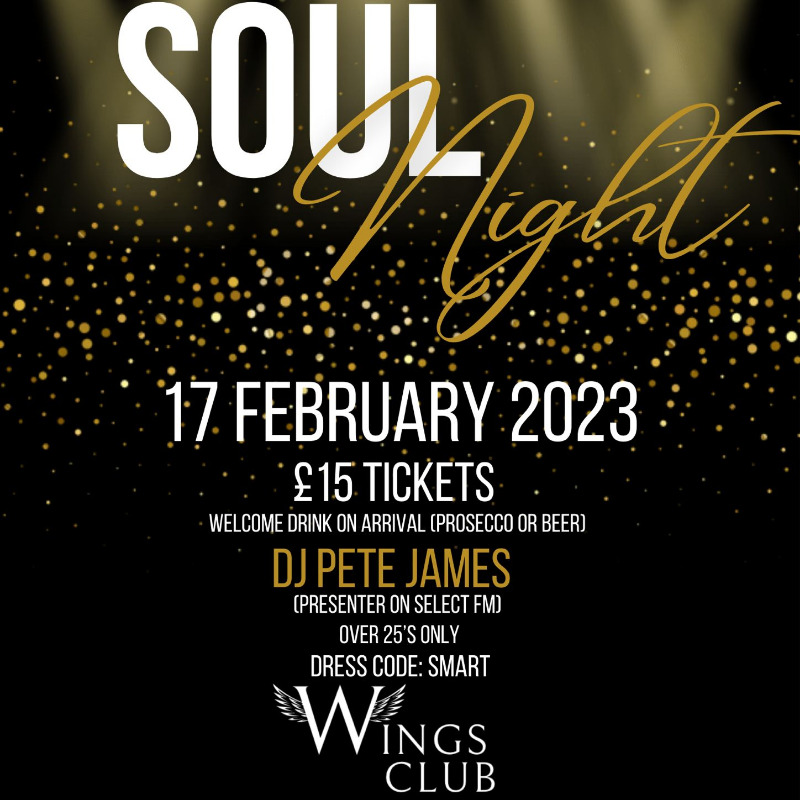 wellingunited's tweet photo. ✌️ Two days until the @WingsClubb feels the soul! 🪩

We're heading for a sell-out with 98% of tickets gone! 

Join us and grab the last few available for what is set to be a great night at Park View Road...

🔴 #WeAreWings