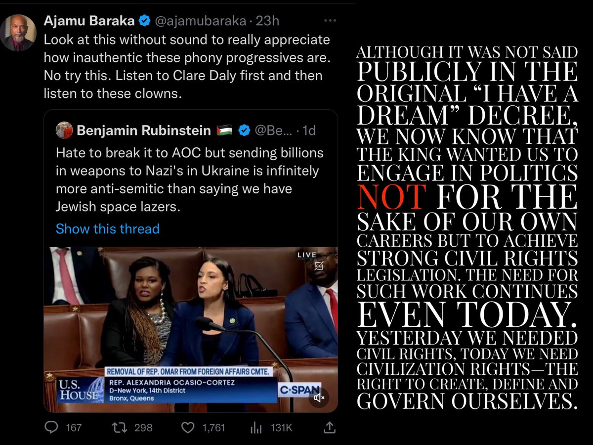 VoloTautology's tweet image. #WhenItComesTo #PoliticsLive @ajamubaraka is #OneOfTheFew #HiphopElders #EyeSeeTruth #TheAcknickulousOne #WarWordX #MPoTP #TMoHH (more to come).