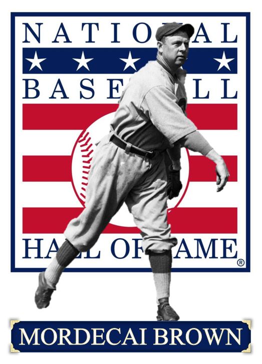 CustomHoosier's tweet photo. Announced #OTD in 1949, #Hoosier Mordecai "Three Finger" Brown was selected by the veteran's committee for inclusion in the National Baseball Hall of Fame &amp; Museum. The ceremony would take place June 13. #Indiana https://t.co/C13x9PBjS4