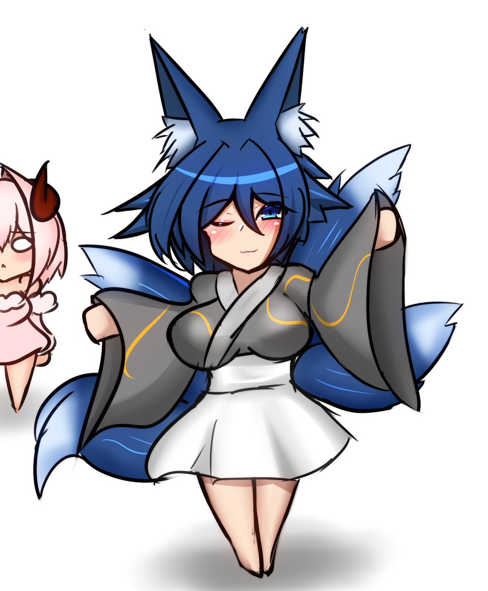 ・ひつじましろちゃん
・うさぎましろちゃん
・ゆにこーんましろちゃん
・きつねかむいさん

この生き物がなんなのか作者もわからないが、たまに出てくるクリーチャー。
似ているけれどいつもの人達とは全く関係ない。
草食みたいな名前の子も雑食。 