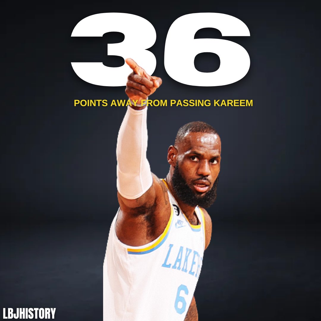 LeBron History 🏀 tweet media