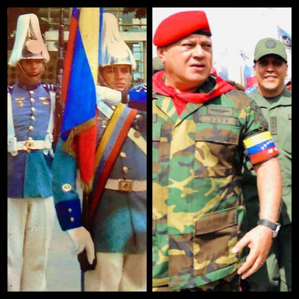 #FebreroRebeldeConChávez 36 años después los mismos personajes, hermanos de la vida: General en Jefe Domingo Hernández Lares y mi persona, ayer la bandera, hoy la Patria. Nosotros Venceremos!!