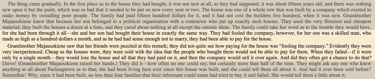 MackerelRuffian's tweet photo. @jgilberw @mousdrvr @JeremyWard33 Their owners are getting most of their ideas from their great-granddaddies.
If The Jungle (1906) were updated for context, many sections would sound like they were written in the last decade. #MeToo #GofundmeForAll #ControlledOpposition #HousingCrisis
https://t.co/n4KA2HVker https://t.co/t3GflE9XlO