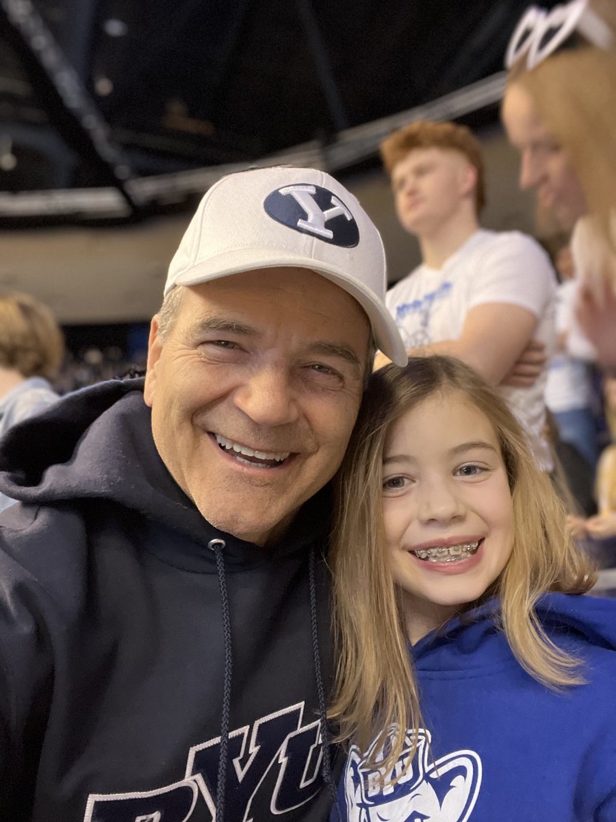 BryceThacker's tweet image. Excited to cheer on our Cougars! #BYUHoops