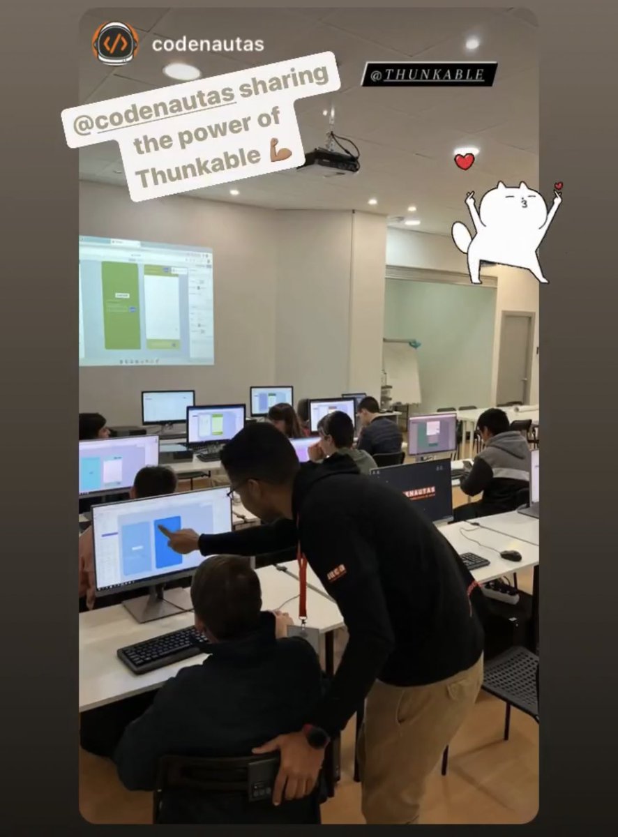 tongtongli6's tweet image. The power of @thunkable !!
Loving to see more and more future 🌟🌟🌟🌟🌟🌟. Never Stop Learning, opportunities always here for U! #NoCode #makewiththunkable #APP #girlsintech #appbuilding #appdevelopment #learningforall #appdesign #education #edutech #STEM