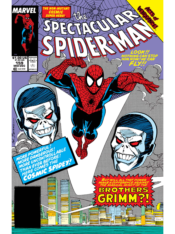 RT @YearOneComics: Peter Parker, the Spectacular Spider-Man #159 cover dated December 1989. https://t.co/bvH89WOay0