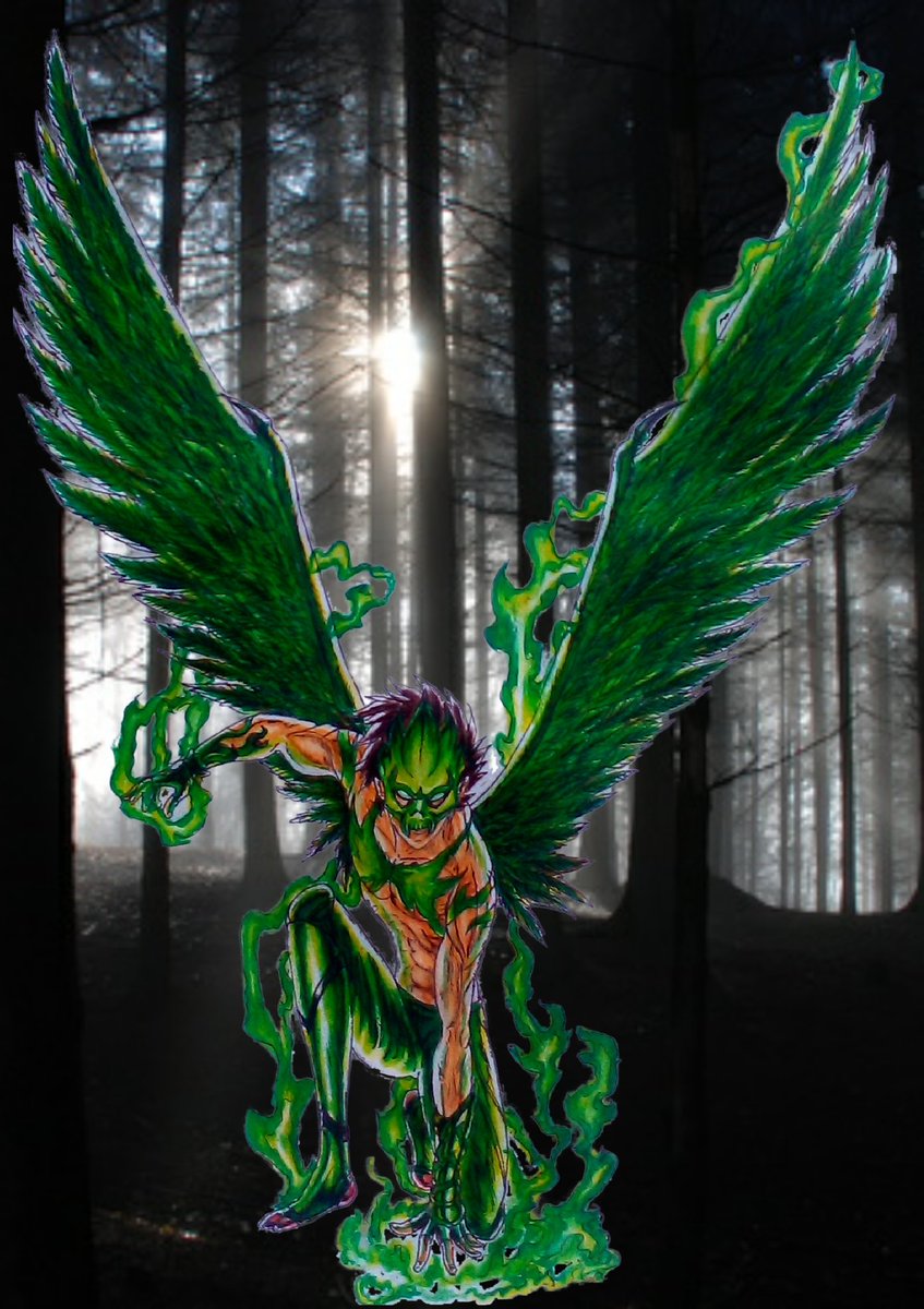 LoboSol09508586's tweet photo. nuevo dibujo:Green Reborn.. https://t.co/OxYMSttBsM