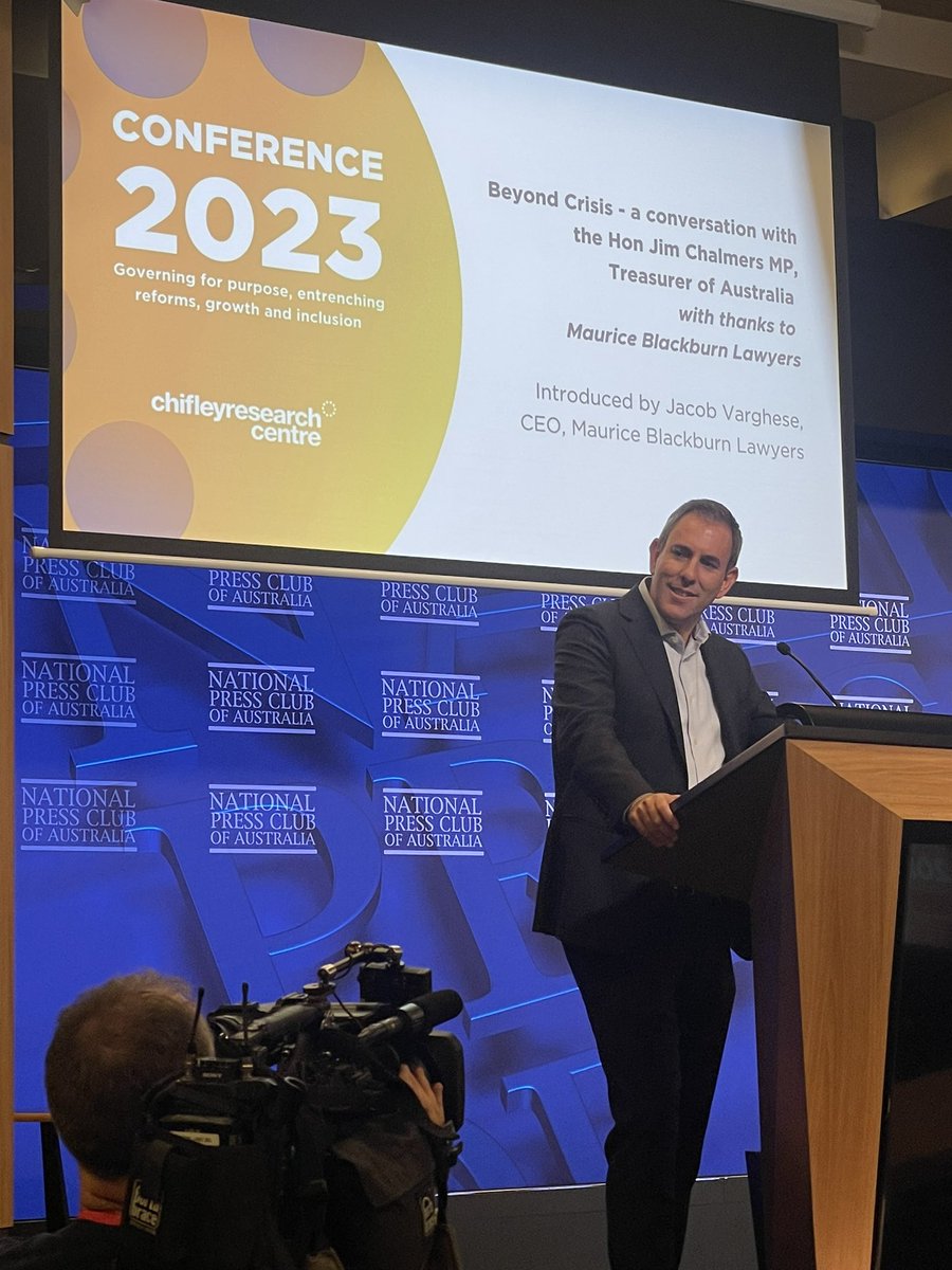 Ben Oquist (@benoquist) on Twitter photo What a breath of fresh air to hear a Treasurer talk of the the ‘false distinction between economy and society; the false distinction between the present and past’ <a href="/ChifleyResearch/">Chifley Research</a> <a href="/PressClubAust/">National Press Club</a> #theessay What a breath of fresh air to hear a Treasurer talk of the the ‘false distinction between economy and society; the false distinction between the present and past’ <a href="/ChifleyResearch/">Chifley Research</a> <a href="/PressClubAust/">National Press Club</a> #theessay