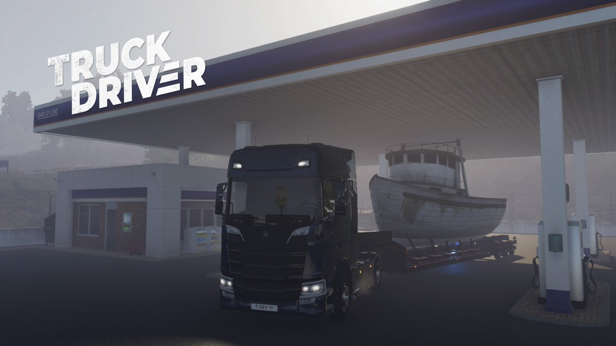 pyuuta0309's tweet image. エラー落ち多いのでオススメはしません。実在メーカーに似た感じのトラックです。
マップは狭くトラック乗り換えると、ランク上げは１からやり直しで音もショボいですが、トレーラーバックの練習にはなります。
#TRACKDRIVER