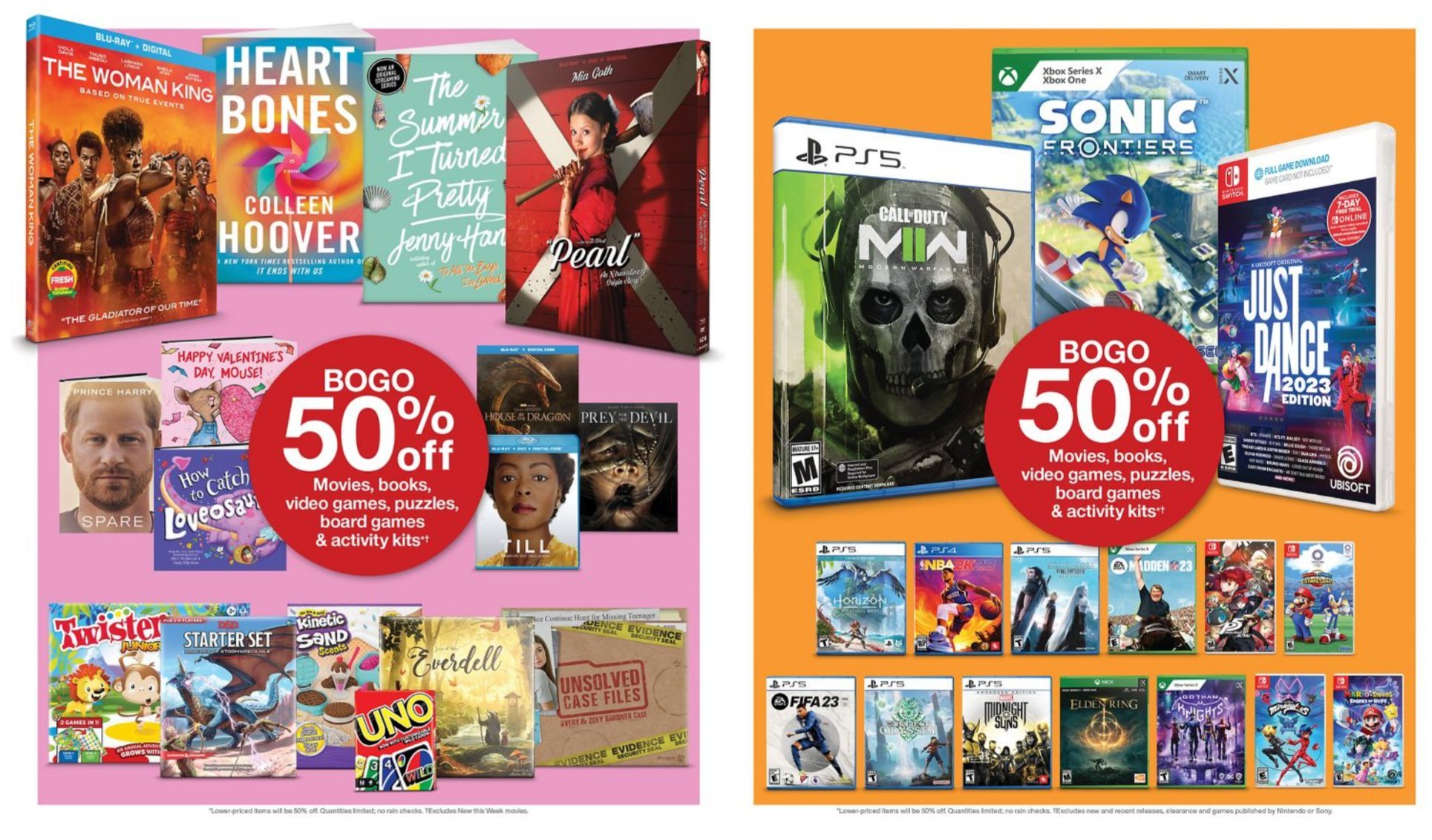 Target bogo video online games