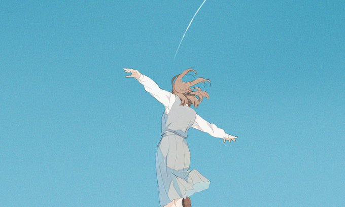 「飛行機雲 ドレス」のTwitter画像/イラスト(古い順)