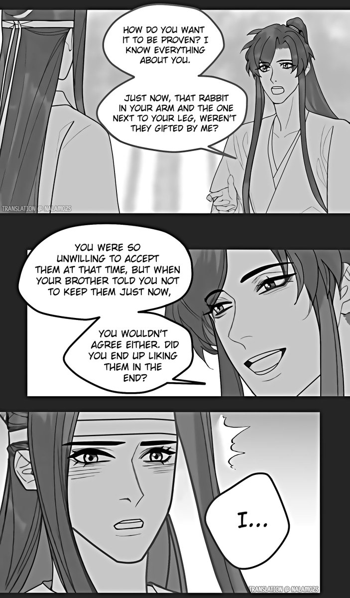 Mdzs Incense Burner Part 2 Comic Nala 🪷 on Twitter: " ️"Lan Zhan, We've been husband and wife for 10