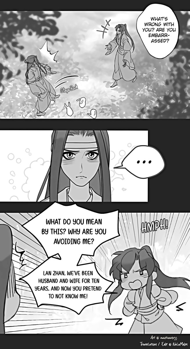 Nala 🪷 on X: 🪷Only one chapter, but we've been blessed with the most  romantic Wangxian moments and kisses, as well as how tenderly they look  into each other's eyes. #魔道祖师 #MDZS #