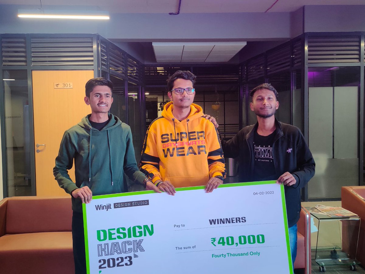 BKBhushan10's tweet image. My First ever Hackathon was a wholesome experience of life!!
Thanks @oom_gawande🫂 and the team!!
#DesignHack2023
#WinjitDesignHack