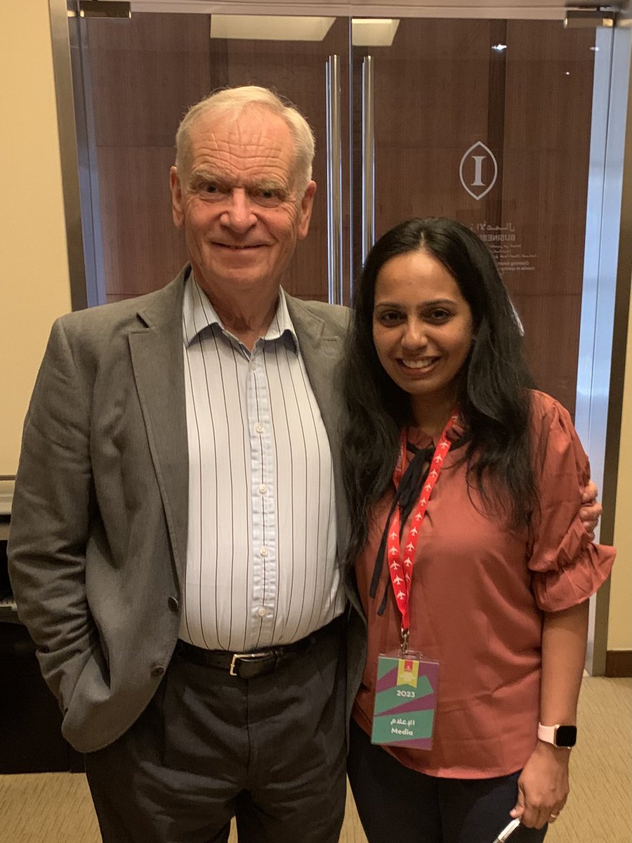Had the incredible honor of meeting and interviewing the master storyteller, and the ex-politician who is known for his brand of mystery, thrill, twists and intrigue. At the #EmiratesLitFest with <a href="/JeffreyArcherR1/">OET👓</a> #writingcommmunity #WritingCommmunity #writers <a href="/Friday_Magazine/">Friday Magazine</a>