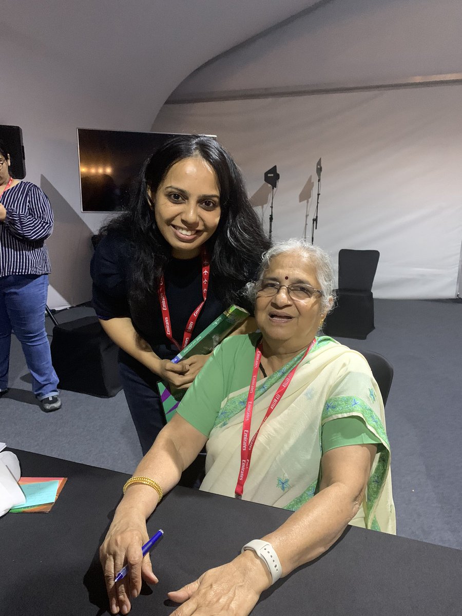 Pranitha Menon (@menonpranitha) on Twitter photo Met the legend, the amazing #SudhaMurthy, after her session - Letters to Old Friends, where she read ( from her mind) a letter to her childhood friend, J, whom she misses for it is this friend who sees as Sudha, the person she really is. #WritingCommmunity <a href="/Praveenmenon8/">Praveen Menon</a> Met the legend, the amazing #SudhaMurthy, after her session - Letters to Old Friends, where she read ( from her mind) a letter to her childhood friend, J, whom she misses for it is this friend who sees as Sudha, the person she really is. #WritingCommmunity <a href="/Praveenmenon8/">Praveen Menon</a>
