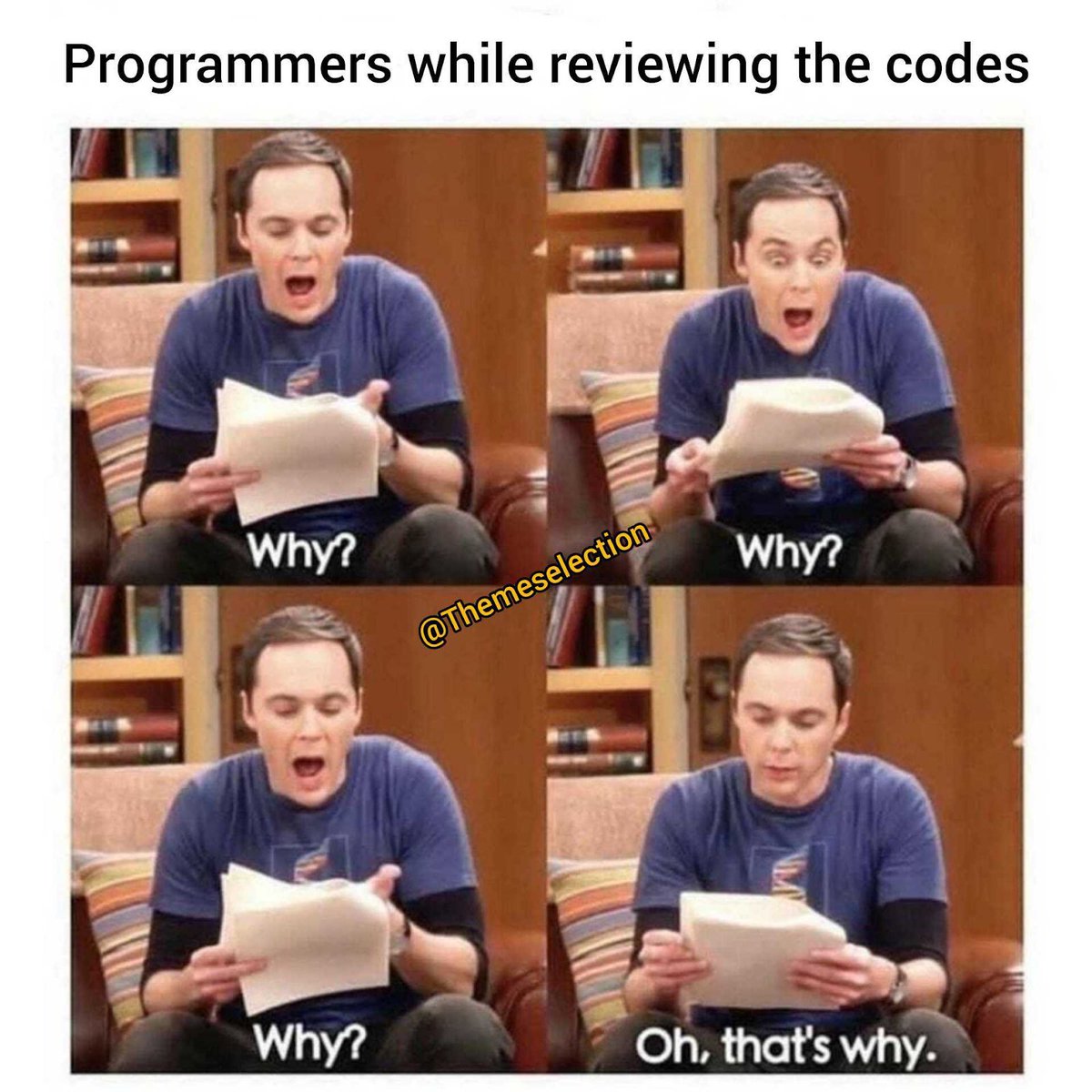 diamonddemola's tweet image. This happened to one of my reviews on Friday 😂😂😂.
#programming #codereview #pairprograming #softwaredevelopment #SoftwareEngineering