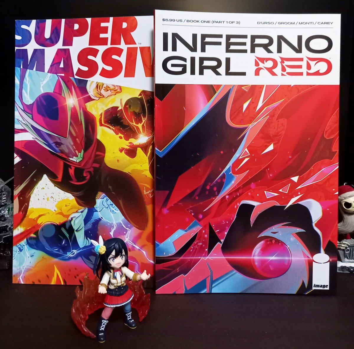 I got INFERNO GIRL RED#1．I've waited for this moment. #InfernoGirlRed #MassiveVerse