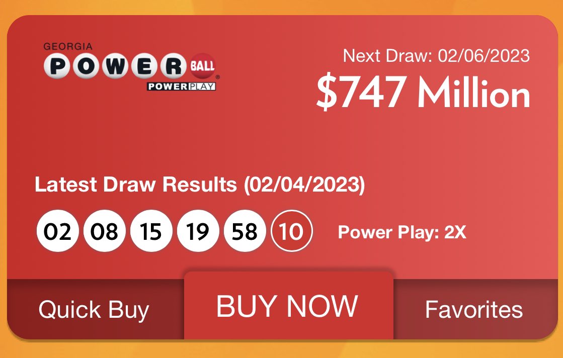 We had two big winners in Georgia, but the winless streak continues for Powerball. It is now up to $747 million for Monday's drawing.
#Powerball 
#lottery
#Georgia 
#JackpotWorldWin 
#million 
#georgialottery https://t.co/i6ghRyRw8a