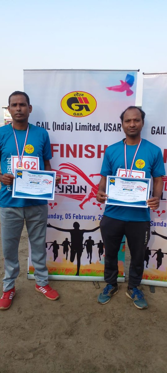 Congratulations Team Bridge And Roof Co. (India) Ltd. Offsite job GAIL Usar Alibag for holding 1st &amp; 2nd position in Polyrun-2023 organized by M/s GAIL (India) Ltd. Usar.