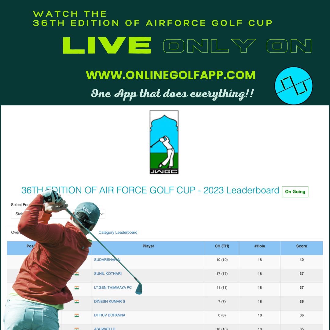 Online Golf App tweet media