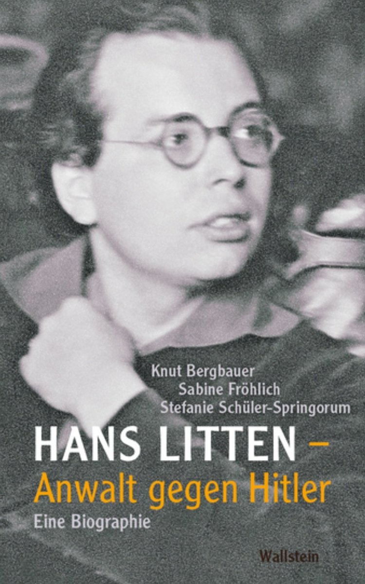 #HansLitten *19.6.1903 Halle/Saale - 5.2.1938 KZ Dachau, erhängt "aufgefunden". Strafverteidiger, "Anwalt des Proletariats", Gegner des #NS. Nach spektakulären Prozessen, auch gg NSDAP &amp; Hitler, 1933 sofort verhaftet, gefoltert, in mehreren KZs, 1938 (fast) zu Tode gequält.