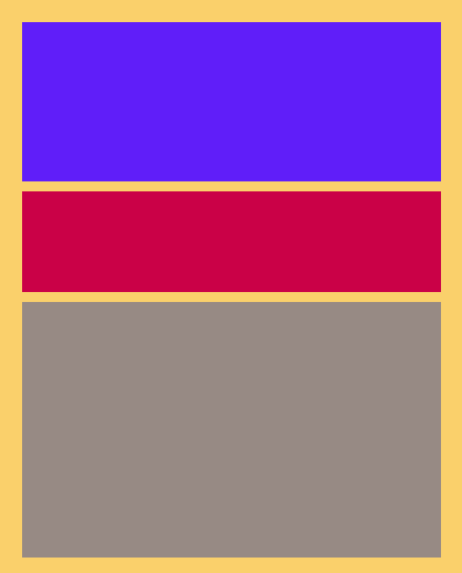 Rothko_Bot's tweet image. No. 16435 (Purplish Blue, Ruby, and Warm Grey on Pale Gold)