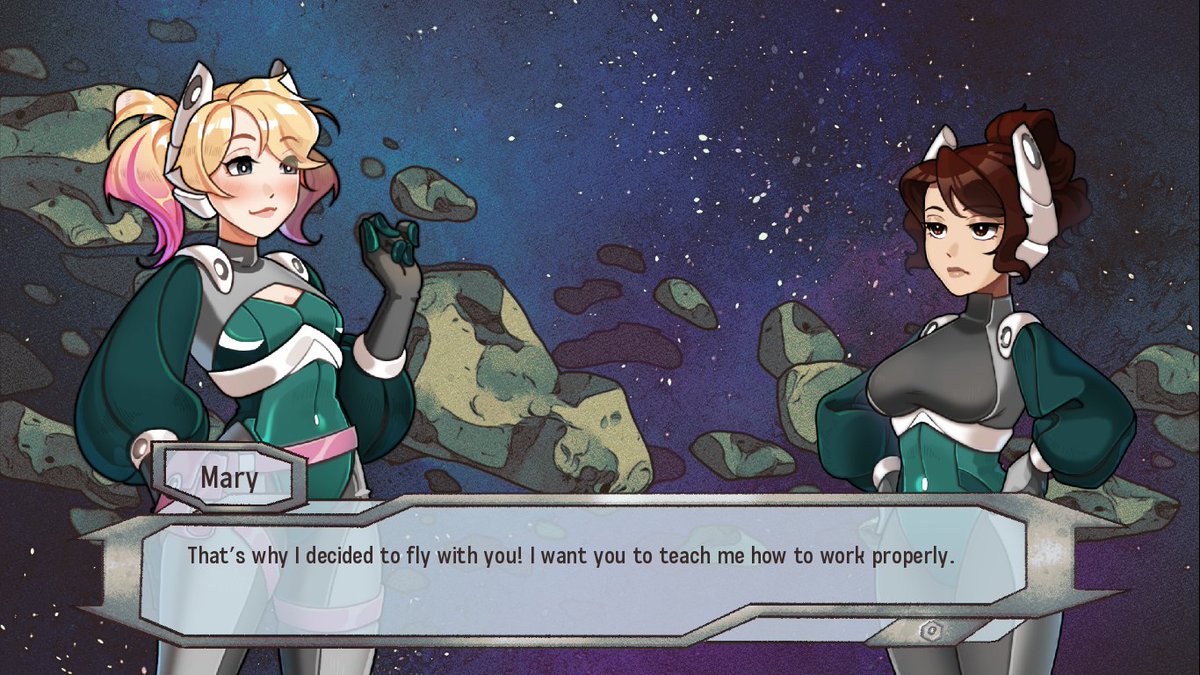 nkt_krkv's tweet photo. Here's another game I'm publishing! This one is rather different from anything you've seen so far. Kirin Come is a sci-fi comedy(!) about space deliveries(!) in a sitcom format(!) - that's truly something else...
Developed by @AcolyteTainted and his team.
https://t.co/mKdKCFzZNN https://t.co/UQxqFpBTU8