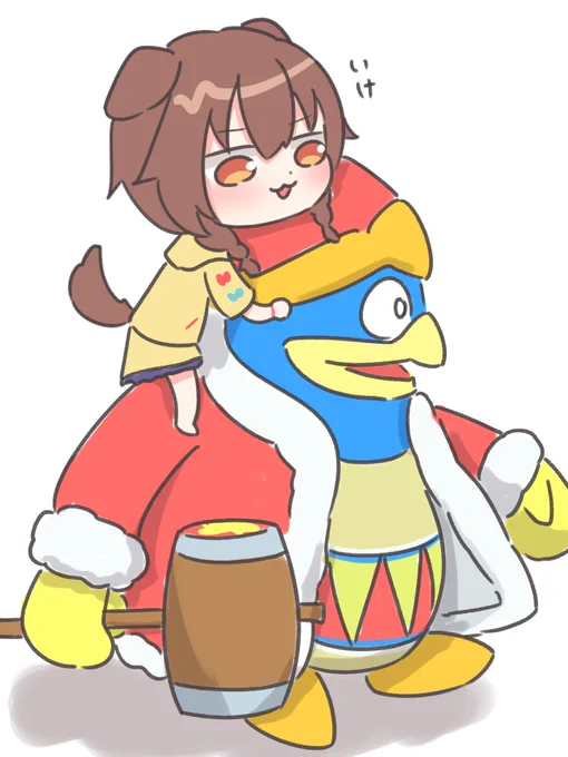 #おかころ#できたてころねのっとりおんぶ 