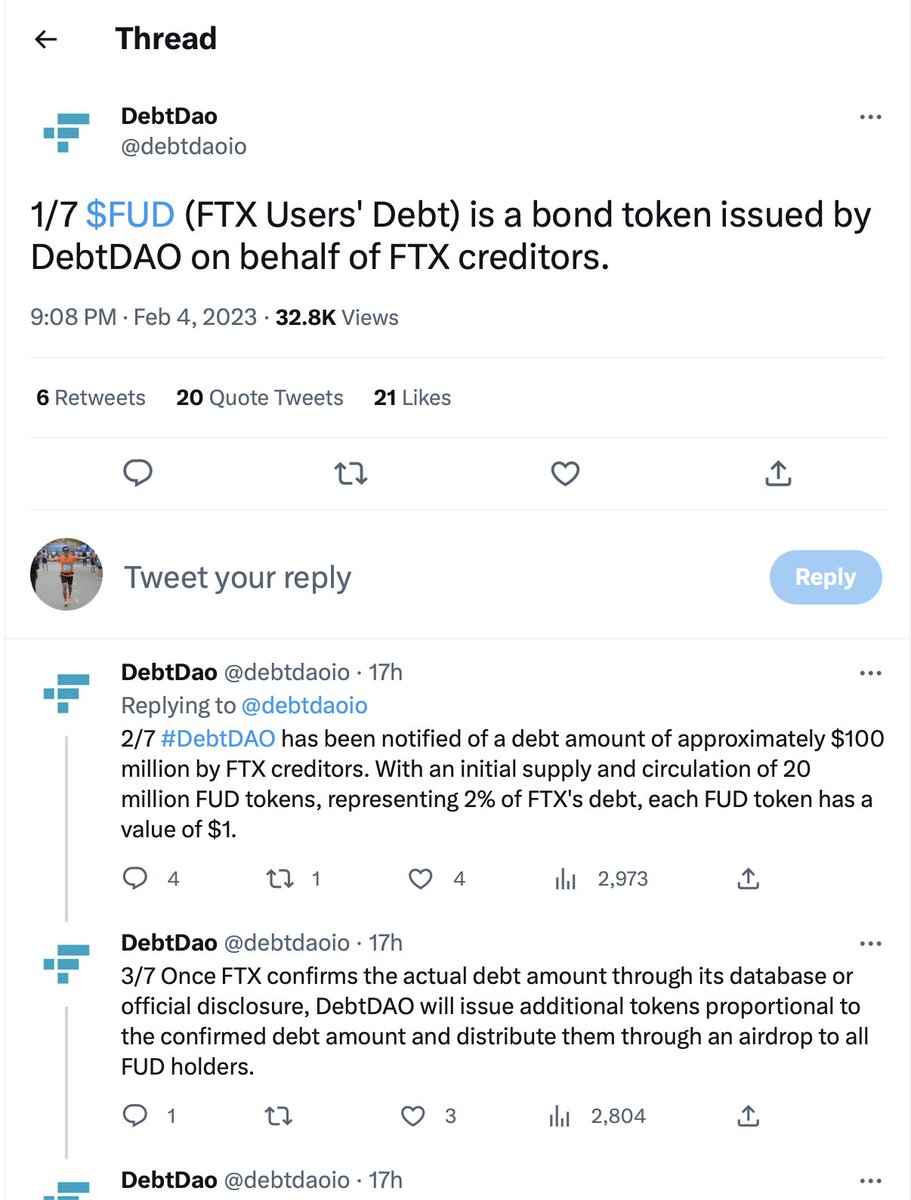 lanphamduy's tweet photo. it's funny to see a token can be issued from (and based on) a post-mortem of a fraud 😂😂😂😂😂 https://t.co/ieNxR8Q5gc