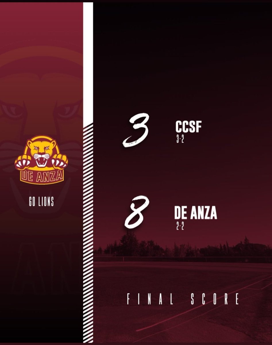 De Anza Baseball (@dalionsbsb) on Twitter photo 