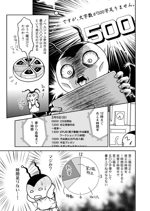 【初心者が小説を書いてみるイベントに行ったら周りがプロだらけだった話】5/5
続きはこちら(全話無料)↓
https://t.co/AWDKqtgBqw
完成した小説は↓ https://t.co/GSWTqnRS30